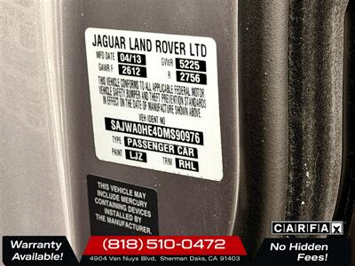 2013 Jaguar XF Supercharged   - Photo 27 - Sherman Oaks, CA 91403-1701