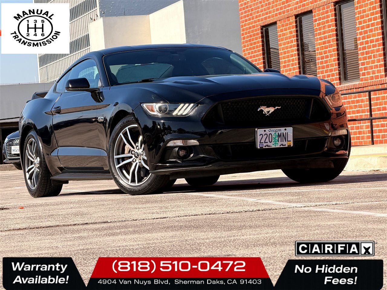 2015 Ford Mustang GT   - Photo 1 - Sherman Oaks, CA 91403-1701