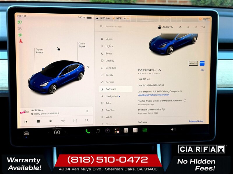 2018 Tesla Model 3 Long Range - Photo 17 - Sherman Oaks, CA 91403-1701