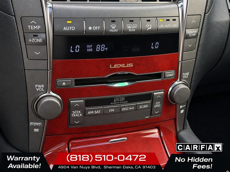 2007 Lexus LS 460 L   - Photo 22 - Sherman Oaks, CA 91403-1701