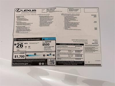 2023 Lexus ES 350   - Photo 29 - Sherman Oaks, CA 91403-1701