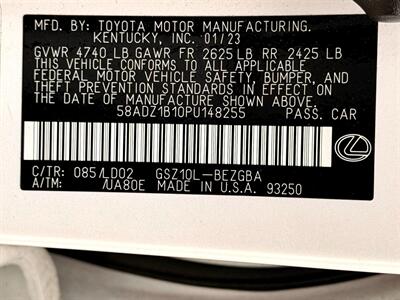 2023 Lexus ES 350   - Photo 30 - Sherman Oaks, CA 91403-1701