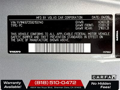 2009 Volvo C30 T5 R-Design   - Photo 26 - Sherman Oaks, CA 91403-1701