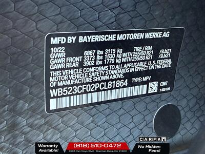 2023 BMW iX xDrive50 - Photo 14 - Sherman Oaks, CA 91403-1701