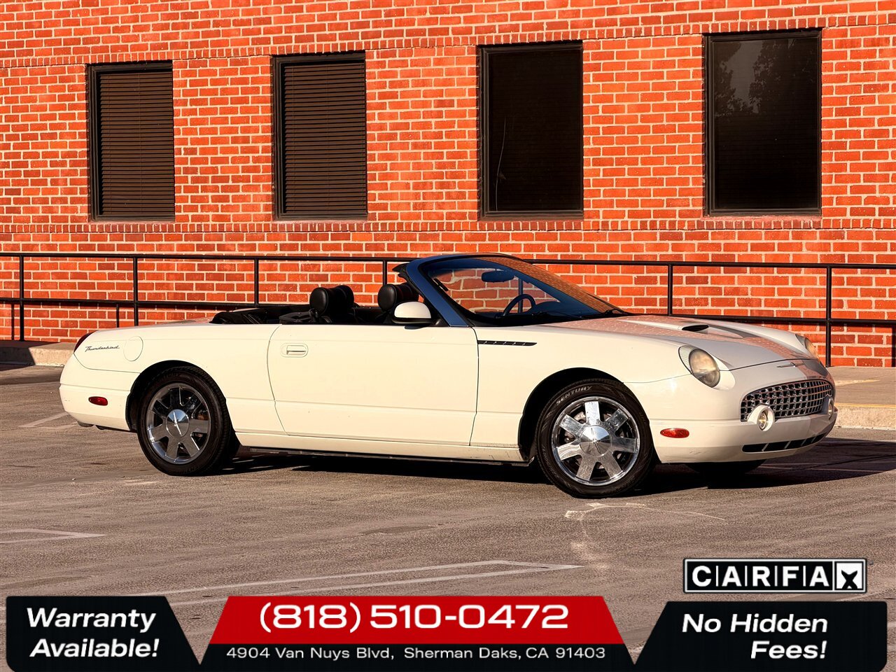 2002 Ford Thunderbird Deluxe   - Photo 1 - Sherman Oaks, CA 91403-1701