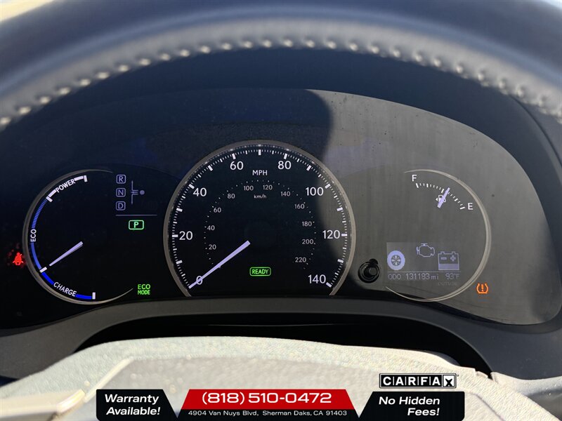 2014 Lexus CT 200h   - Photo 10 - Sherman Oaks, CA 91403-1701