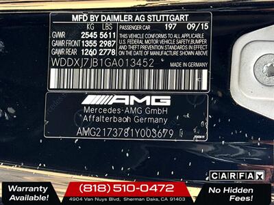 2016 Mercedes-Benz AMG S 63   - Photo 29 - Sherman Oaks, CA 91403-1701