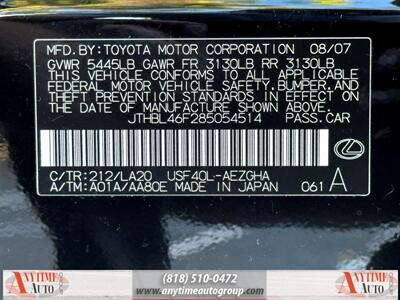 2008 Lexus LS 460   - Photo 31 - Sherman Oaks, CA 91403-1701