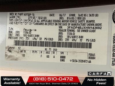 2017 Ford Fiesta SE - Photo 28 - Sherman Oaks, CA 91403-1701