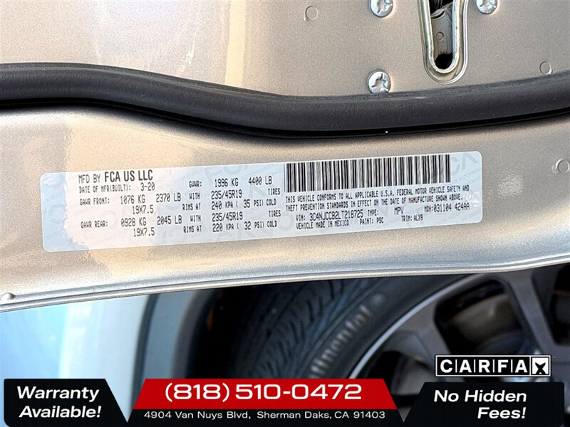 2020 Jeep Compass Limited - Photo 31 - Sherman Oaks, CA 91403-1701