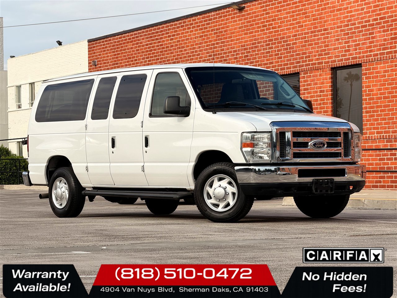 2011 Ford E-350 SD XLT   - Photo 1 - Sherman Oaks, CA 91403-1701