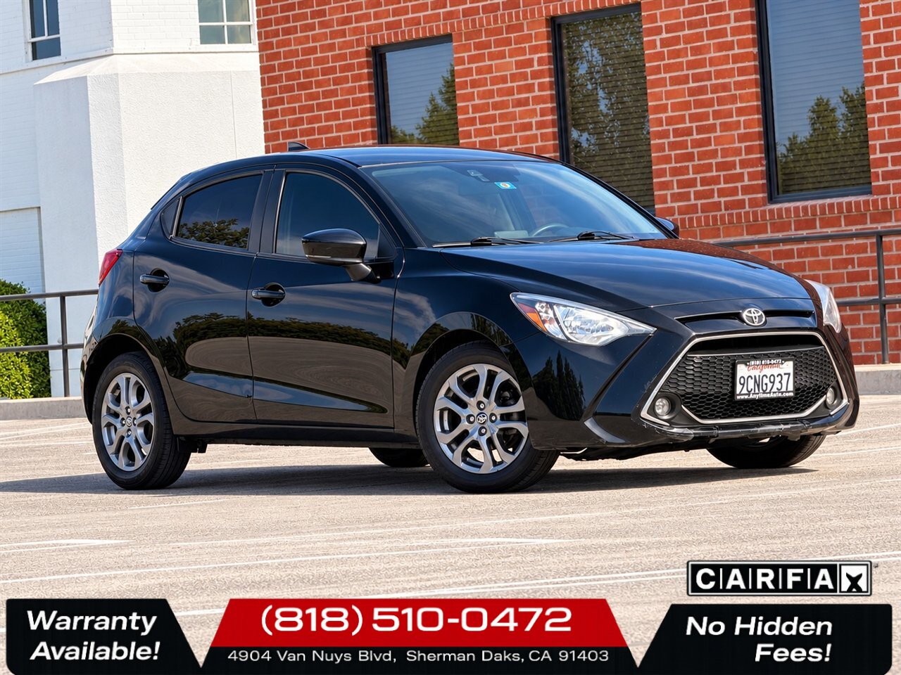 2020 Toyota Yaris Hatchback LE   - Photo 1 - Sherman Oaks, CA 91403-1701
