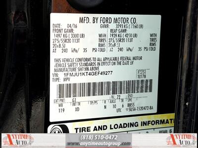 2016 Ford Expedition Limited - Photo 33 - Sherman Oaks, CA 91403-1701