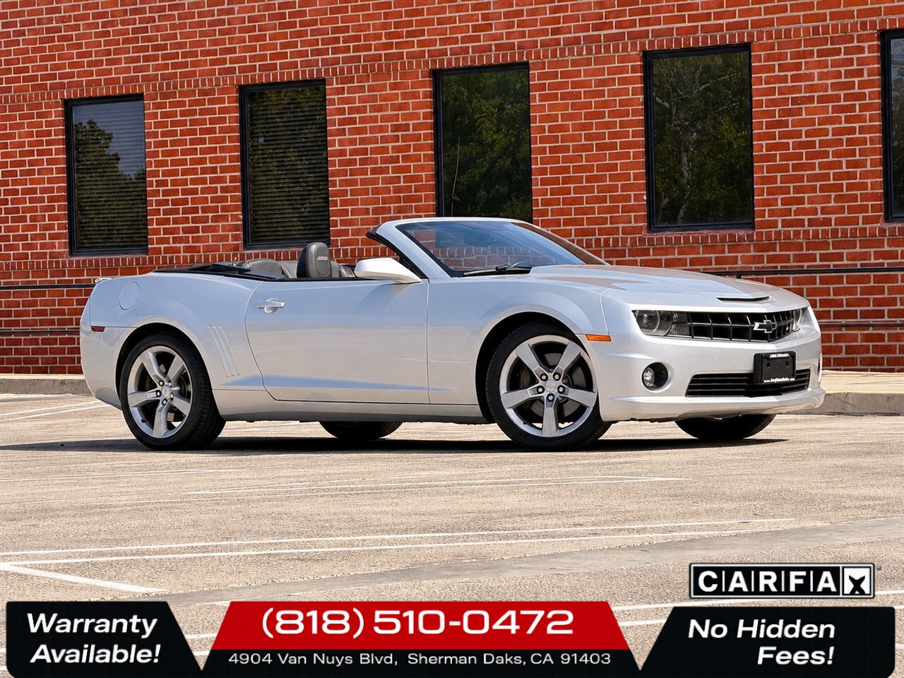 2012 Chevrolet Camaro SS   - Photo 1 - Sherman Oaks, CA 91403-1701