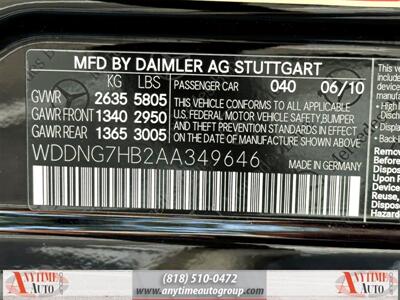 2010 Mercedes-Benz S 63 AMG® Base   - Photo 39 - Sherman Oaks, CA 91403-1701