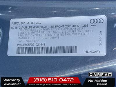 2016 Audi A3 2.0T Premium Plus quattro   - Photo 31 - Sherman Oaks, CA 91403-1701