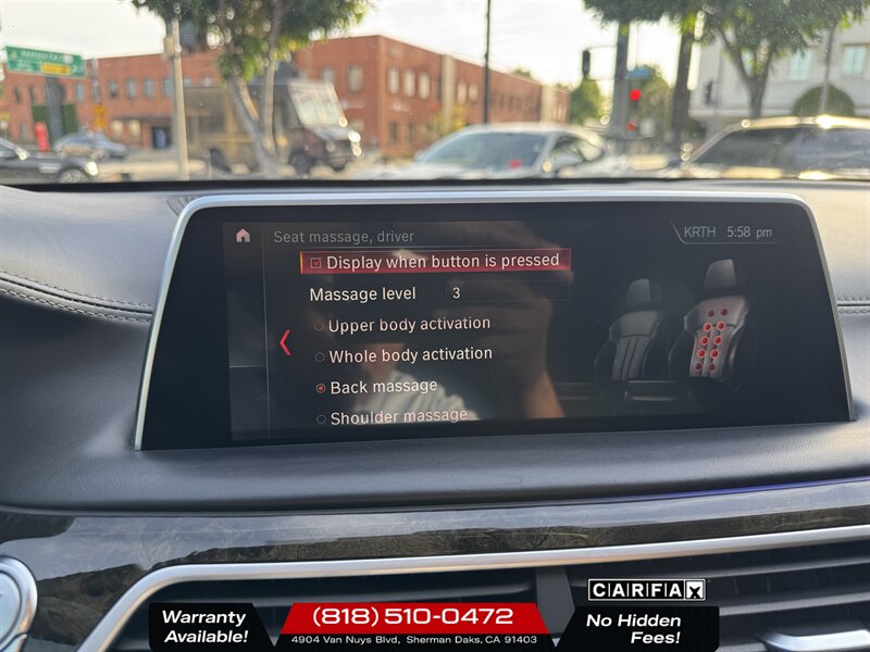 2019 BMW 750i   - Photo 17 - Sherman Oaks, CA 91403-1701