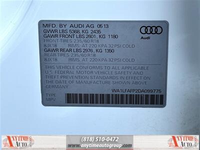 2013 Audi Q5 2.0T Premium Plus quattro   - Photo 30 - Sherman Oaks, CA 91403-1701