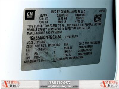 2015 GMC Yukon SLE   - Photo 31 - Sherman Oaks, CA 91403-1701