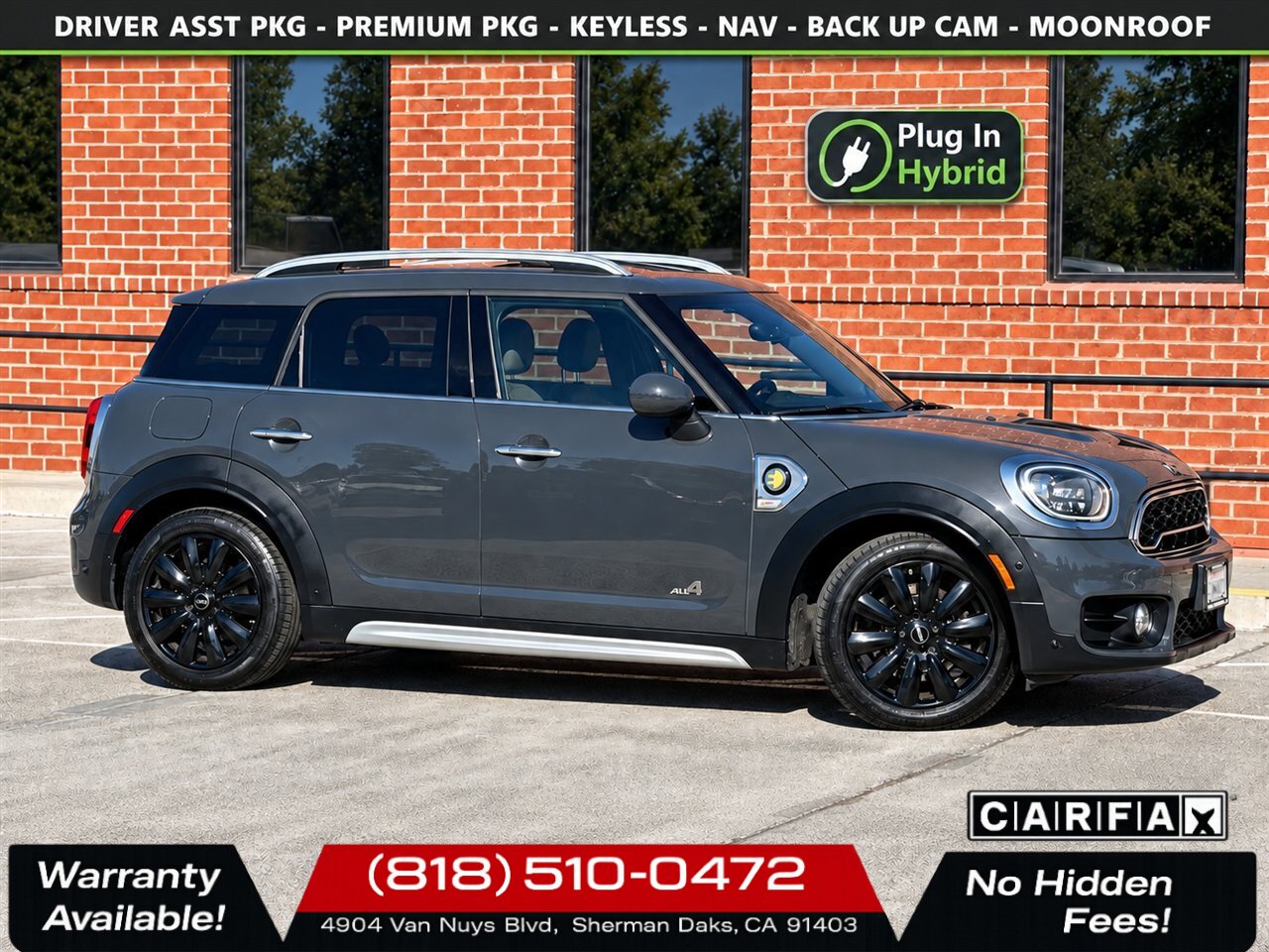 2019 MINI Countryman Plug-in Hybrid E Countryman   - Photo 1 - Sherman Oaks, CA 91403-1701