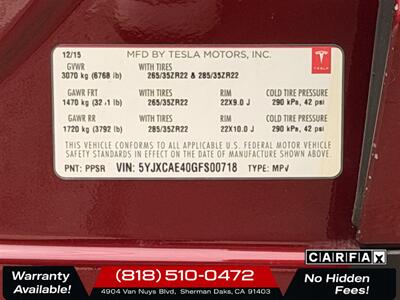 2016 Tesla Model X P90D   - Photo 29 - Sherman Oaks, CA 91403-1701