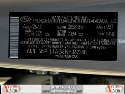 2022 Hyundai ELANTRA SE   - Photo 31 - Sherman Oaks, CA 91403-1701