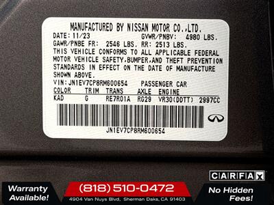 2024 INFINITI Q50 Sensory - Photo 34 - Sherman Oaks, CA 91403-1701