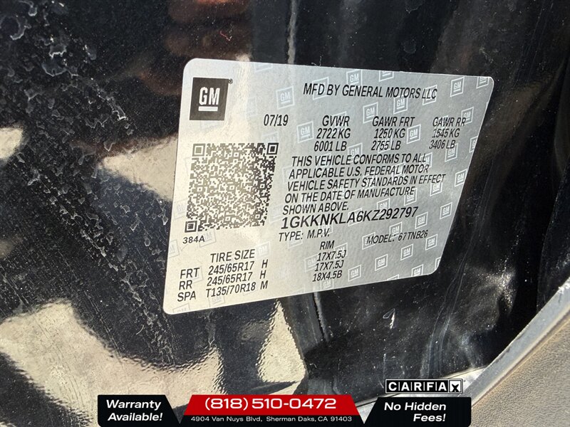 2019 GMC Acadia SLE-1   - Photo 16 - Sherman Oaks, CA 91403-1701