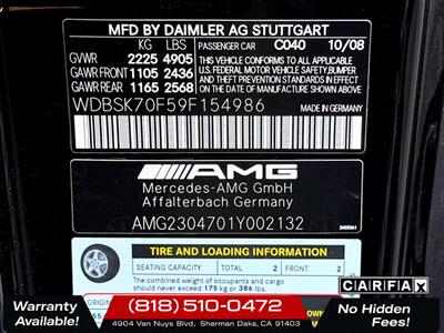 2009 Mercedes-Benz SL 63 AMG®   - Photo 33 - Sherman Oaks, CA 91403-1701