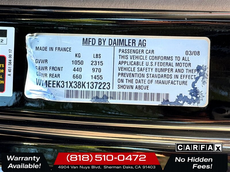 2008 Smart fortwo passion cabrio - Photo 19 - Sherman Oaks, CA 91403-1701