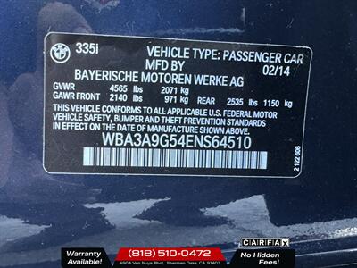 2014 BMW 335i   - Photo 11 - Sherman Oaks, CA 91403-1701