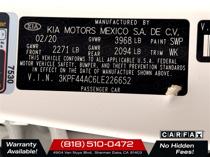 2020 Kia Forte GT   - Photo 23 - Sherman Oaks, CA 91403-1701