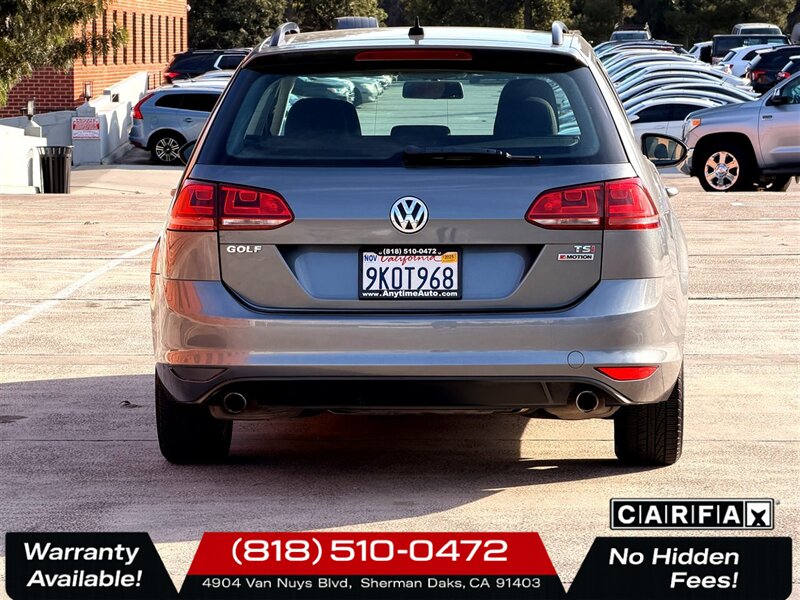2017 Volkswagen Golf SportWagen S 4Motion   - Photo 6 - Sherman Oaks, CA 91403-1701
