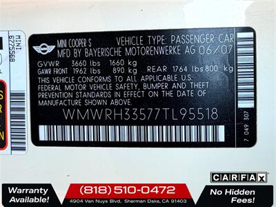 2007 MINI Cooper S   - Photo 29 - Sherman Oaks, CA 91403-1701
