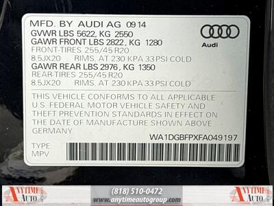 2015 Audi Q5 3.0T quattro Premium Plus   - Photo 32 - Sherman Oaks, CA 91403-1701
