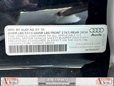 2010 Audi A6 3.0 Premium Plus quattro   - Photo 28 - Sherman Oaks, CA 91403-1701