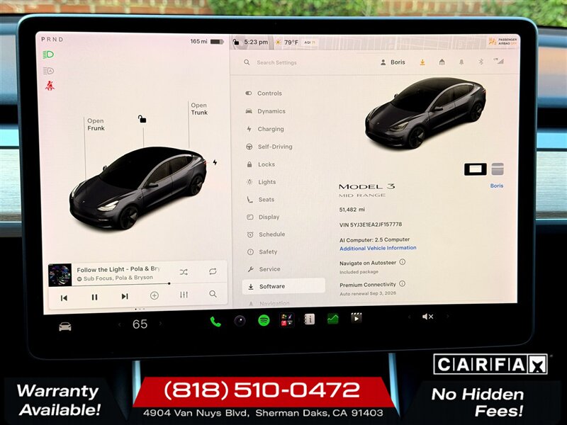 2018 Tesla Model 3 Mid Range - Photo 19 - Sherman Oaks, CA 91403-1701