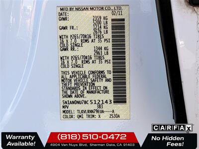 2011 Nissan Xterra S - Photo 24 - Sherman Oaks, CA 91403-1701