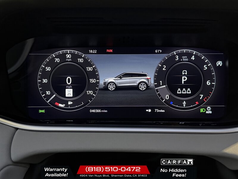 2020 Land Rover Range Rover Evoque SE   - Photo 12 - Sherman Oaks, CA 91403-1701