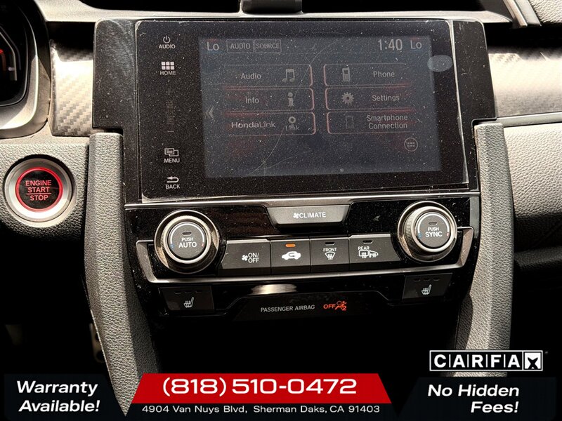 2017 Honda Civic Si   - Photo 14 - Sherman Oaks, CA 91403-1701