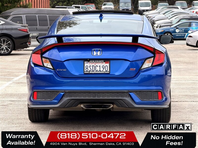 2017 Honda Civic Si   - Photo 6 - Sherman Oaks, CA 91403-1701