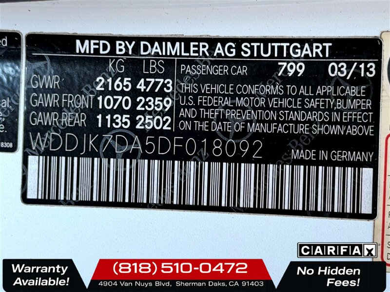 2013 Mercedes-Benz SL 550 - Photo 38 - Sherman Oaks, CA 91403-1701