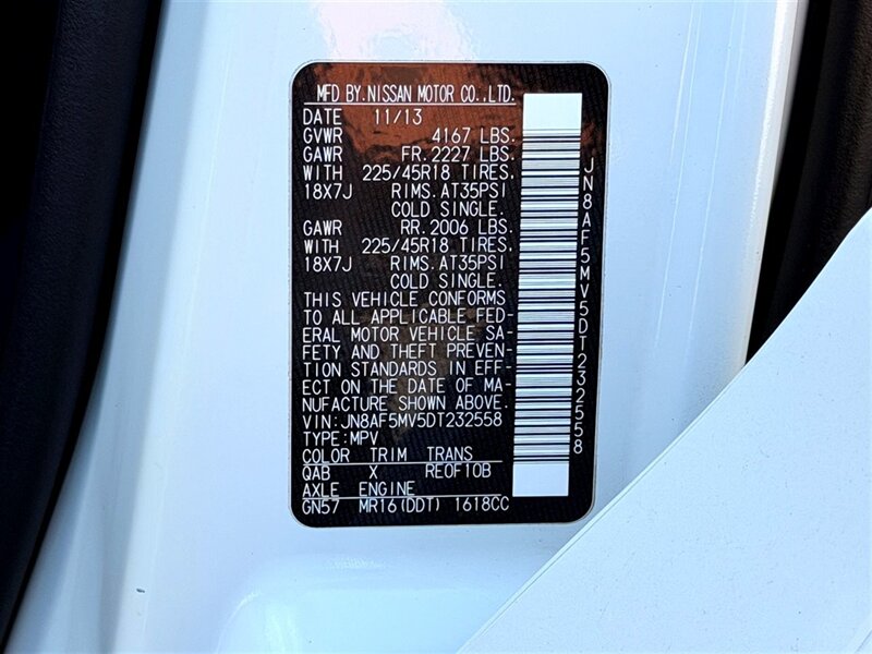 2013 Nissan JUKE NISMO   - Photo 31 - Sherman Oaks, CA 91403-1701