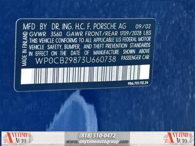 2003 Porsche Boxster S   - Photo 28 - Sherman Oaks, CA 91403-1701