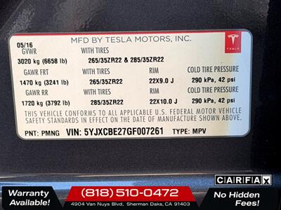 2016 Tesla Model X 90D - Photo 34 - Sherman Oaks, CA 91403-1701