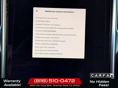 2016 Tesla Model X 90D - Photo 25 - Sherman Oaks, CA 91403-1701