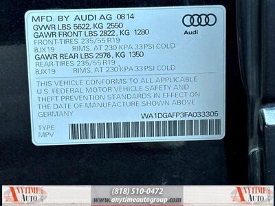 2015 Audi Q5 3.0T quattro Premium Plus   - Photo 34 - Sherman Oaks, CA 91403-1701
