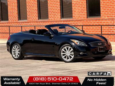 2014 INFINITI Q60 Convertible   - Photo 1 - Sherman Oaks, CA 91403-1701