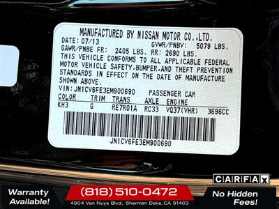 2014 INFINITI Q60 Convertible   - Photo 28 - Sherman Oaks, CA 91403-1701