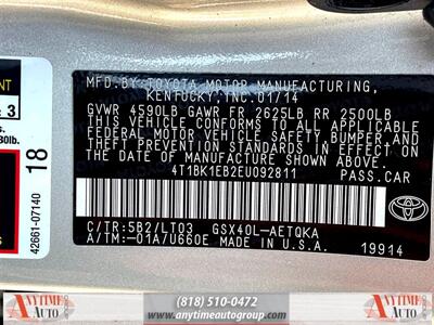 2014 Toyota Avalon Limited   - Photo 30 - Sherman Oaks, CA 91403-1701